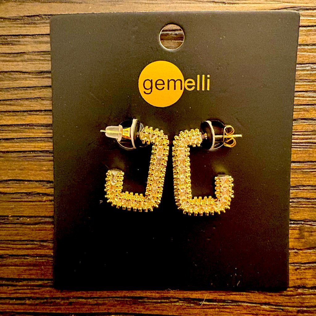 New Gemelli Gold Earrings